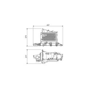 Intercooler, skoda kodiaq, vw passat alltrack b8 variant, passat b8, passat b8 variant, 03N129711C, 03N129766C, 3N129711C, 3N12