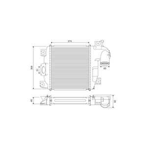 Intercooler, toyota hilux pick-up vii, 179400L030, 17940-0L030, 179400L060, 17940-0L060