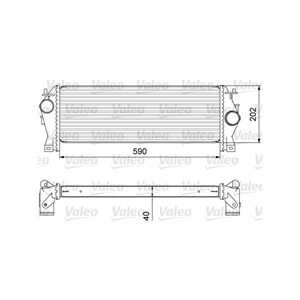 Intercooler, land rover defender cabrio, defender flak/chassi, defender pick up, defender station wagon, ESR4504, LR017950, PCM