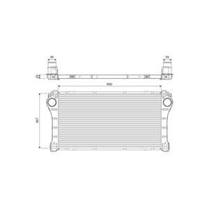 Intercooler, toyota avensis kombi, avensis sedan, verso, verso van, 179400R030, 17940-0R030