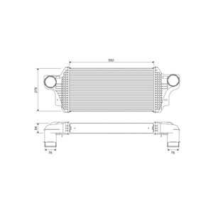 Intercooler, mercedes-benz gl-klass [x164], m-klass [w164], 1645000000, 1645000200, A1645000000, A1645000200