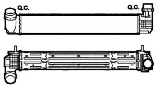 Intercooler, renault, 144960022R, 144960734R, 144968116R