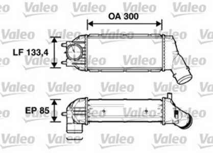 Intercooler, citroën c4 i, c4 coupé, c4 sedan i, peugeot 307, 307 break, 307 cc, 307 sw, 0384-G4, 384G4