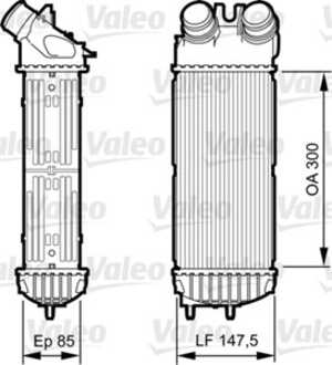 Intercooler, citroën,peugeot, 0384-G5, 384G5