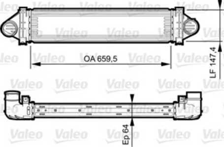 Intercooler, ford mondeo iv, mondeo sedan iv, mondeo turnier iv, s-max, 1433631, 1541599, 1594852