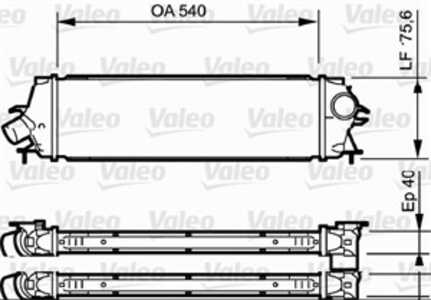 Intercooler, opel,renault,vauxhall, 4416946, 8200411160, 93854162