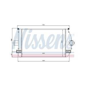 Intercooler, renault espace iii, laguna i, laguna grandtour i, 6025310508, 77 01 045 349