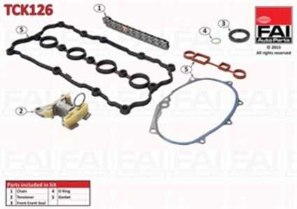 Kamkedjesats, Cylindriskt huvud, audi,seat,skoda,vw, 06D109229B