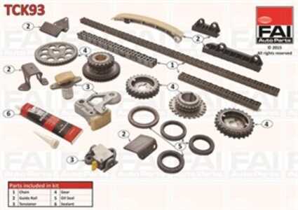 Kamkedjesats, Upptill, suzuki grand vitara i, grand vitara ii, vitara, 12761-85FA0, 12762-85FA0, 12763-85FA0