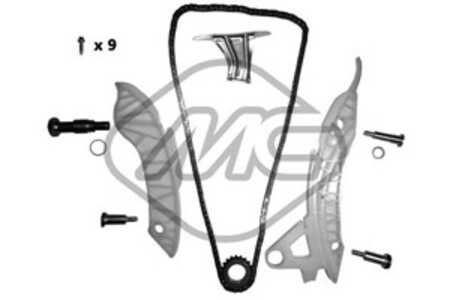 Kamkedjesats, bmw,citroën,mini,peugeot, 0513.C8, 0816.J2, 0818.33, 0818.34, 0818.35, 0818.40, 0818.41, 0829.G3, 11217588996, 11