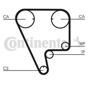 Kamrem, honda, 06141P2T305, 14400P2T004, 14400PR3004