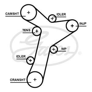 Kamrem, audi,seat,skoda,vw, 05L 109 119 B