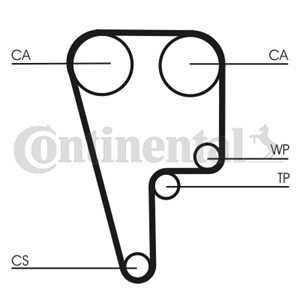 Kamrem, honda accord vi, prelude iv, prelude v, 06141P13305, 14400P13004, 14400-P13-004, 14400P13014, 14400-P13-014