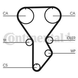 Kamrem, kia,mazda, 0K95412205, FE312205, FE3N12205, FE3N122059A, FE3N12205X