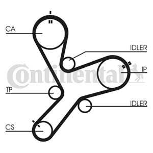 Kamrem, mitsubishi l200 / triton, l200 / triton flak/chassi, pajero sport ii, 1145A019