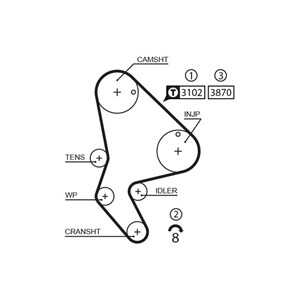 Kamrem, citroën,fiat,peugeot,toyota, 0816.93, 081693, 9400816939, 96223131, 9622313180, 9622315380, 96252153, 9625215380, SU001