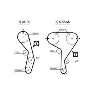 Kamrem, audi,nissan, 054109119E, 054109119H, 13028-51E00, 13028-51E10, 13028-51E25, 13028-D4211