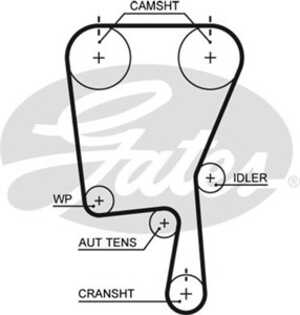 Kamrem, seat cordoba, ibiza ii, vw polo, polo iii, 036109119D, 036109119H