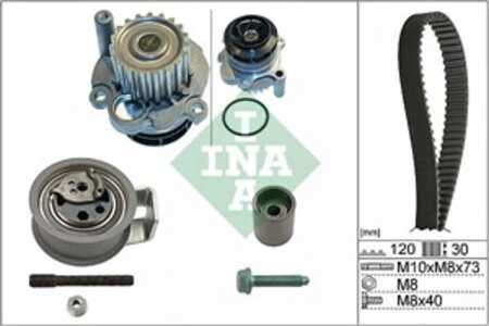 Kamremskit med vattenpump, audi,ford,seat,skoda,vw, 038 109 119 L, 038 109 119 N, 038 109 119 P, 038 121 011 C, 038 121 011 CX,