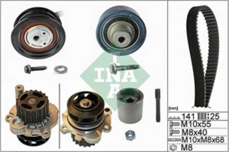 Kamremskit med vattenpump, audi,seat,skoda,vw, 036 109 244 K, 036109244K, 038 109 119 M, 038 109 119 R, 038 109 243 D, 038 109 