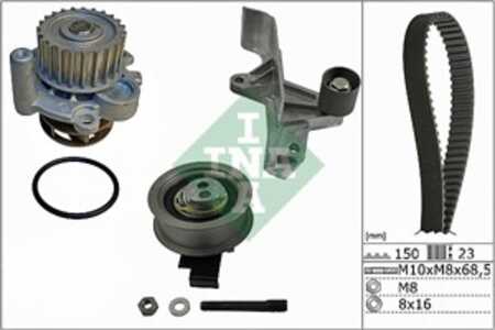 Kamremskit med vattenpump, audi,seat,skoda,vw, 06A 109 181, 06A 109 243 A, 06A 109 477 A, 06A 121 011 C, 06A 121 011 E, 06A 121