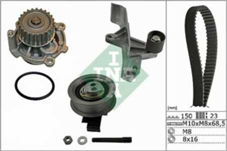 Kamremskit med vattenpump, audi,vw, 06A 109 181, 06A 109 243 A, 06A 109 477 A, 06A109181, 06A109243A, 06A109477A, 06B 109 119 A