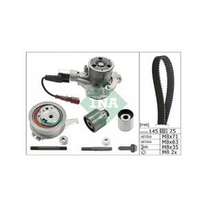 Kamremskit med vattenpump, audi,seat,skoda,vw, 036 109 244 K, 036109244K, 038 109 244 P, 038109244P, 03L 109 244 D, 03L 109 244