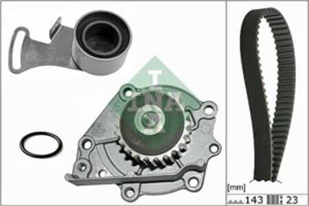 Kamremskit med vattenpump, mg,rover, CDU 2749, CDU 3558, CDU2749, CDU3558, GTB 1238, GTB1238, GTB1238XS, GTB1283XS, GWP2168, GW