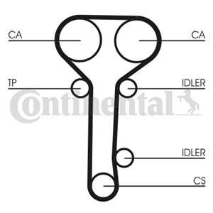 Kamremskit, ford cougar, focus i, mondeo ii, mondeo sedan ii, mondeo turnier ii, 1380026, YS7J-6268-CA