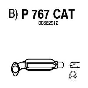 Katalysator, volvo s40 i, v40 kombi, 30862912