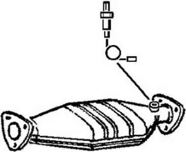 Katalysator, daewoo lanos, lanos sedan, leganza, nubira, nubira sedan, nubira wagon, 96350080