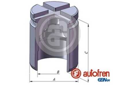 Kolv, bromsok, Bakaxel, honda accord viii, accord kombi viii, 43215-TA0-A01