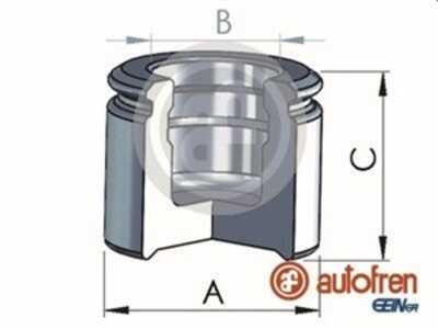 Kolv, bromsok, Bakaxel, jeep cherokee, grand cherokee i, wrangler ii, 05093275AA