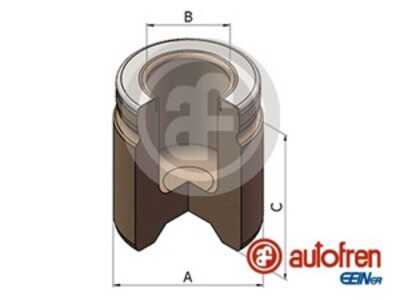 Kolv, bromsok, Framaxel, isuzu d-max i, 8-98040811-0