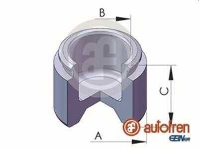 Kolv, bromsok, Framaxel, kia sorento i, 581103E600, 581123E500, 581303E600