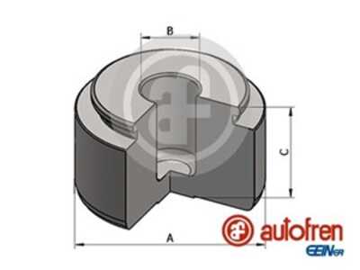 Kolv, bromsok, Framaxel, mercedes-benz, 0114219798, 114219398, A0114219398, A0114219798