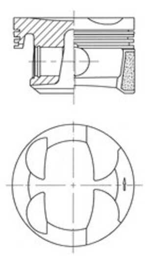 Kolv, citroën,ds,mini,peugeot, 0628 T1, 11 25 7 576 975, 11 25 7 589 348, 7137720000