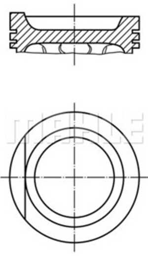 Kolv, audi,seat,vw, 048 107 081 B, 048107081B