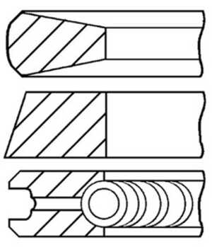 Kolvringar, kit, citroën,fiat,iveco,opel,peugeot,renault,renault trucks, 2992038