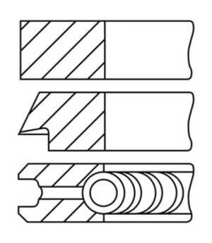 Kolvringar, kit, audi,seat,skoda,vw, 06B198151A