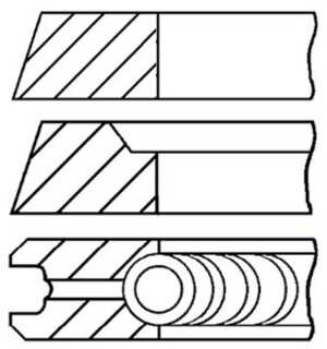 Kolvringar, kit, audi,seat,skoda,vw, 053198151C, 06A198151C, 06A198151F, 078198151A