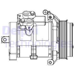 Kompressor, klimatanläggning, mercedes-benz, 001 230 7111, A001 230 7111