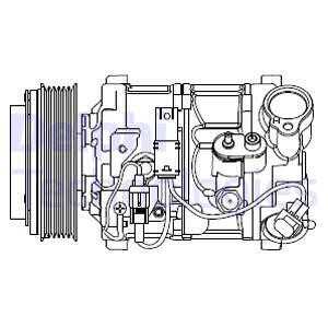 Kompressor, klimatanläggning, bmw, 64529223694, 64529225703