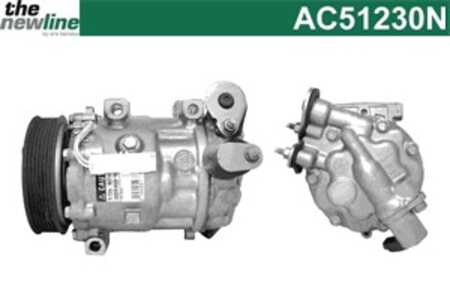 Kompressor, klimatanläggning, citroën c5 ii, c5 break ii, c6, peugeot 407, 407 coupé, 407 sw, 6453 PP, 6453 PV, 6453 RE, 6453 R