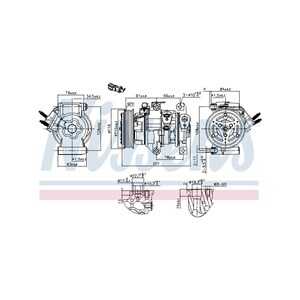 Kompressor, klimatanläggning, ford, 1846037, E3B119D629AA