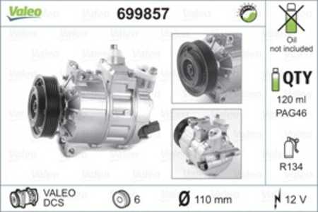 Kompressor, klimatanläggning, audi,cupra,proton,seat,skoda,vw, 1K0820803E, 1K0820803F, 1K0820803G, 1K0820803H, 1K0820803J, 1K08