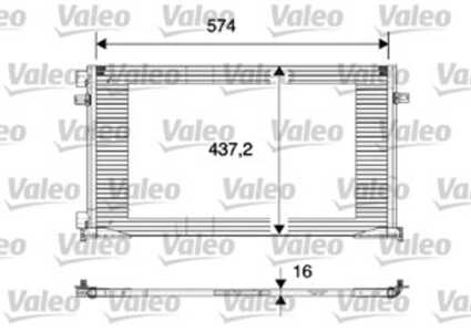 Kondensor, klimatanläggning, Fram, nissan,opel,renault,vauxhall, 2765000QAG, 27650-00QAG, 4408429, 4408646, 7700312901, 91166018