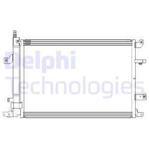 Kondensor, klimatanläggning, volvo s60 i, s80 i, v70 ii, xc70 cross country i, 30648954, 30781281, 31267200