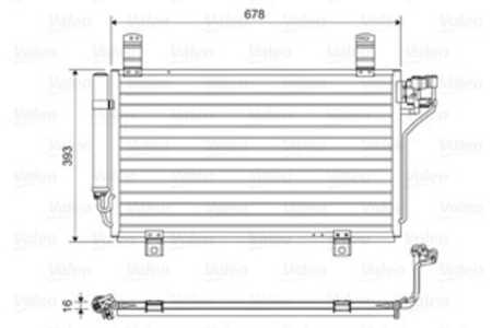 Kondensor, klimatanläggning, mazda cx-5, KD4561480, KD45-61-480, KD6261480, KD62-61-480, KD6261480A, KD62-61-480A, KF0361480A, 