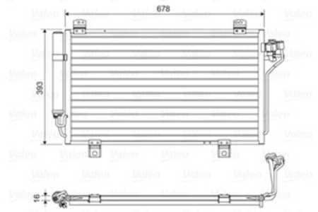 Kondensor, klimatanläggning, mazda 3, 3 sedan, 6 kombi, 6 sedan, BJS861480, BJS8-61-480, BSS561480, BSS5-61-480, BSS561480A, BS